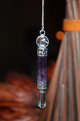 Purple Quartz Pendulum